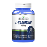Herbiotics L-Carnitine 400mg Capsules 30s